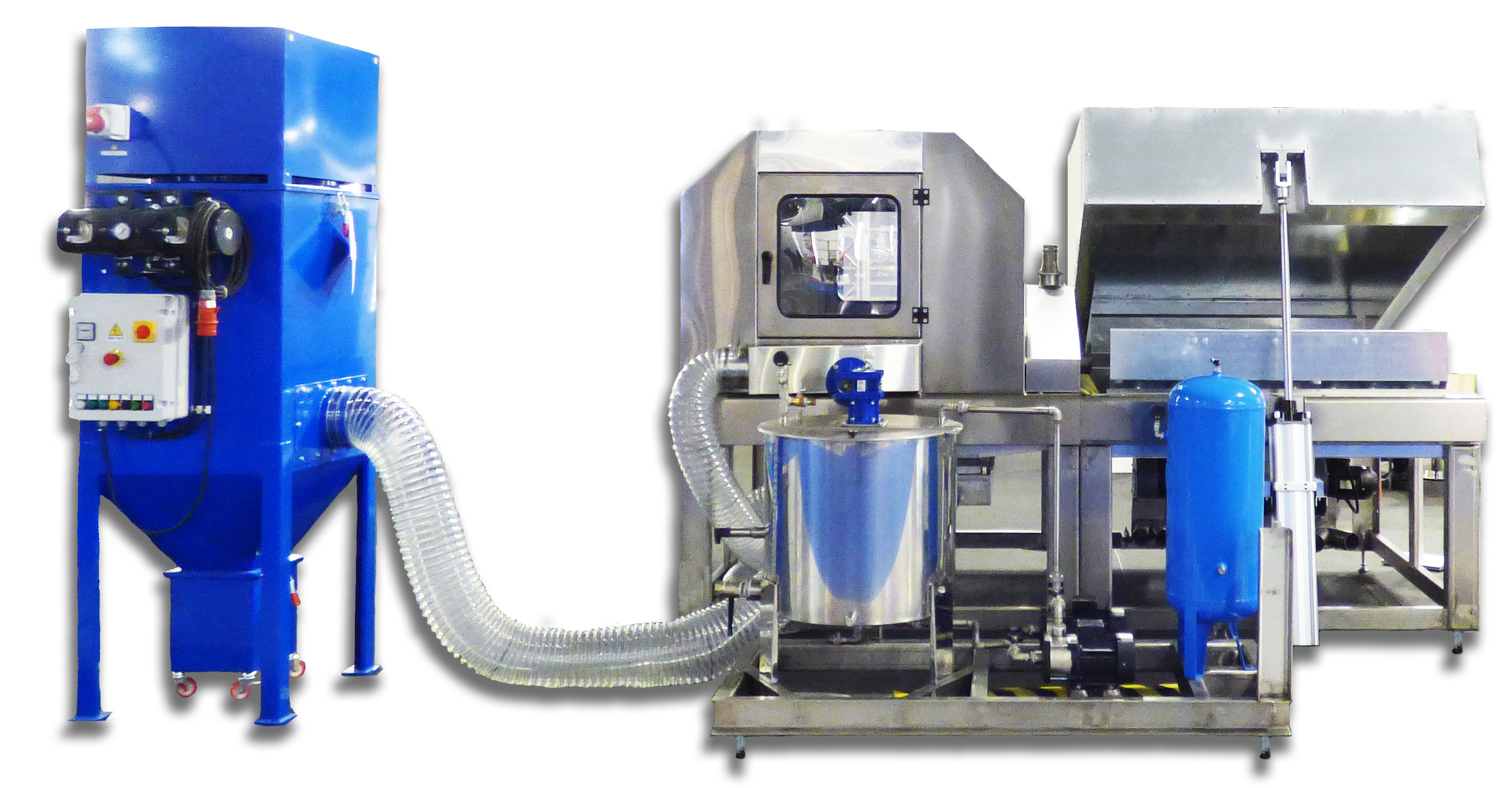 WET POWDERING MACHINE 