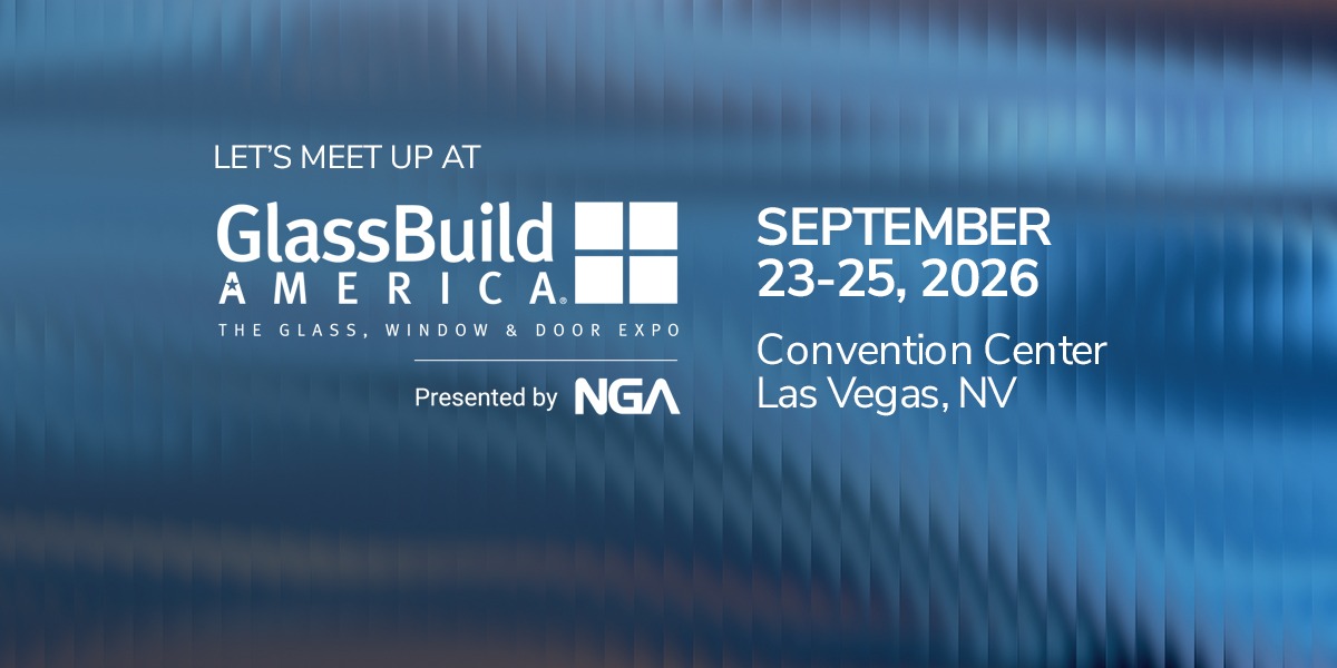 Incontriamoci al GlassBuild America 2026!